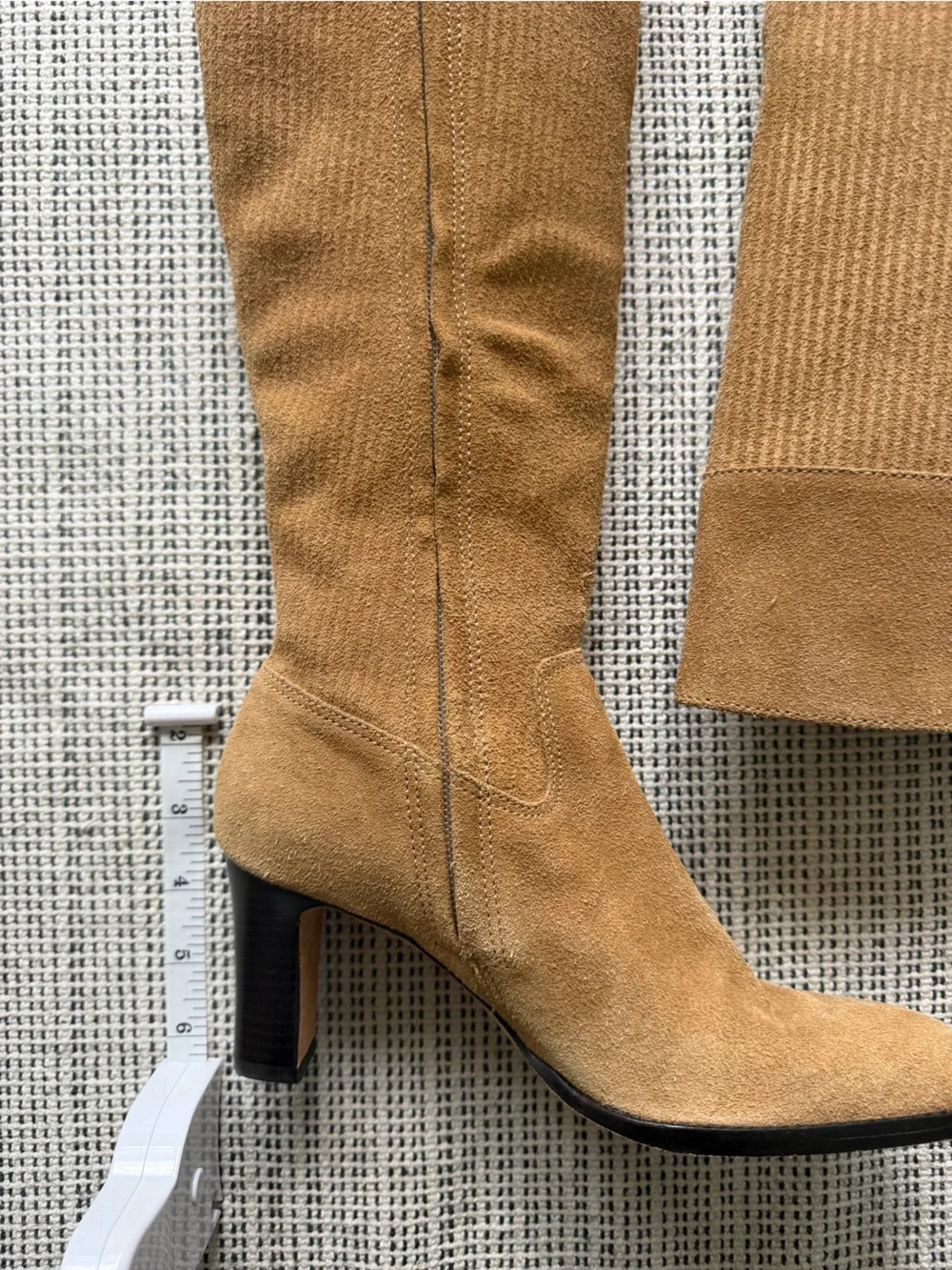 Lauren Ralph Lauren Davida Suede Corduroy Tall Boots Women’s Size 5.5